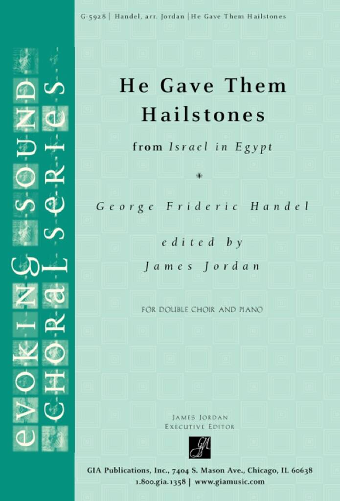 He Gave Them Hailstones - Keyboard Part : Keyboard