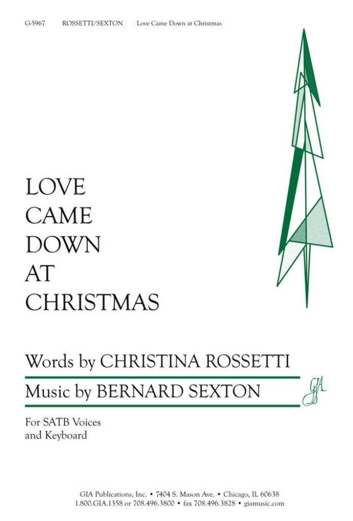 Love Came Down at Christmas