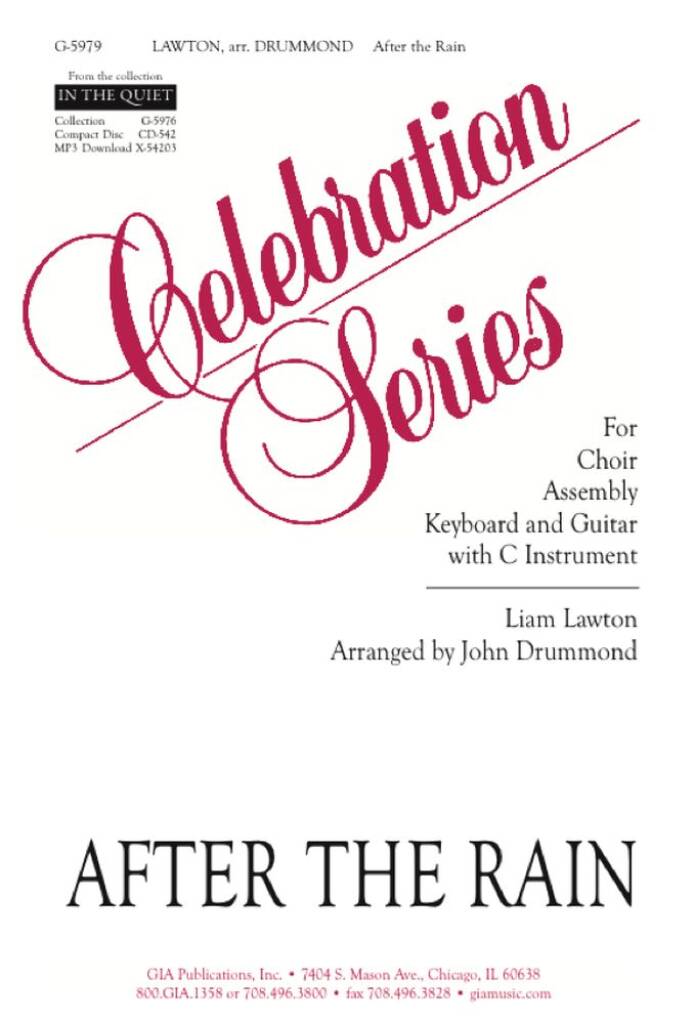 After the Rain - Instrumental Part : C Instrument