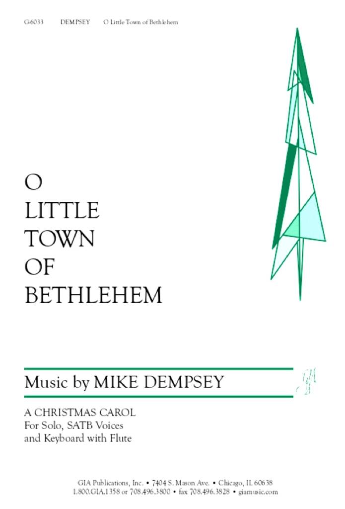 O Little Town of Bethlehem : Flute