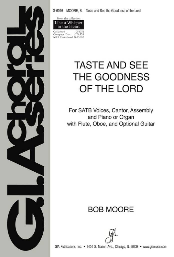 Taste and See the Goodness of the Lord : Flute, Oboe