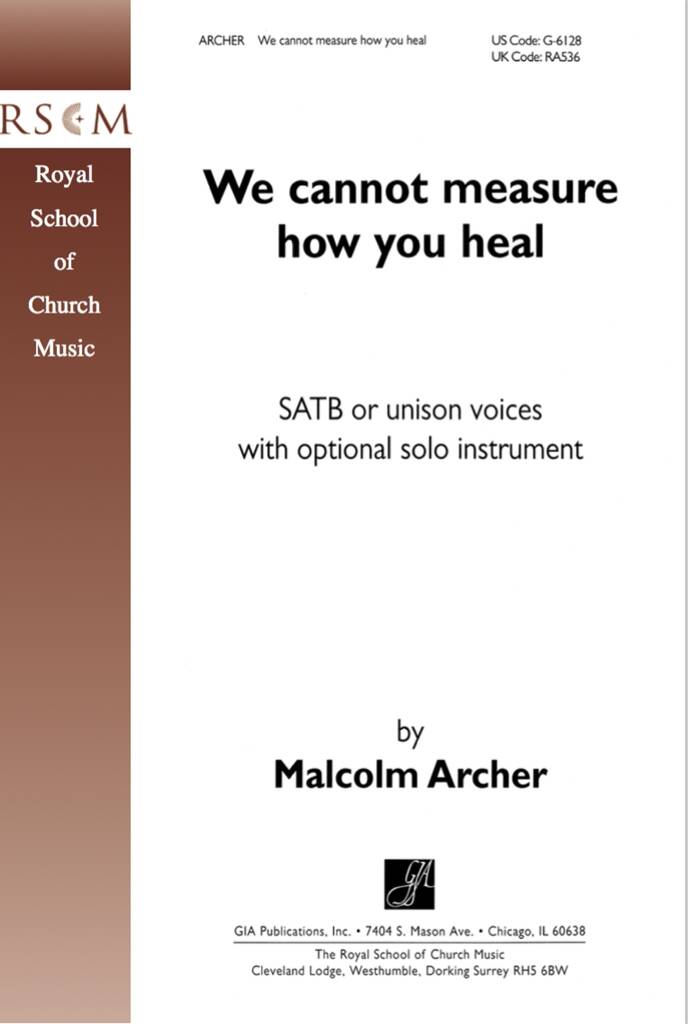 We Cannot Measure How You Heal : C Instrument