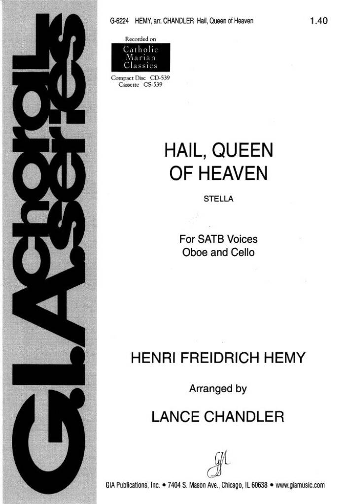 Hail, Queen of Heaven : Oboe, Cello