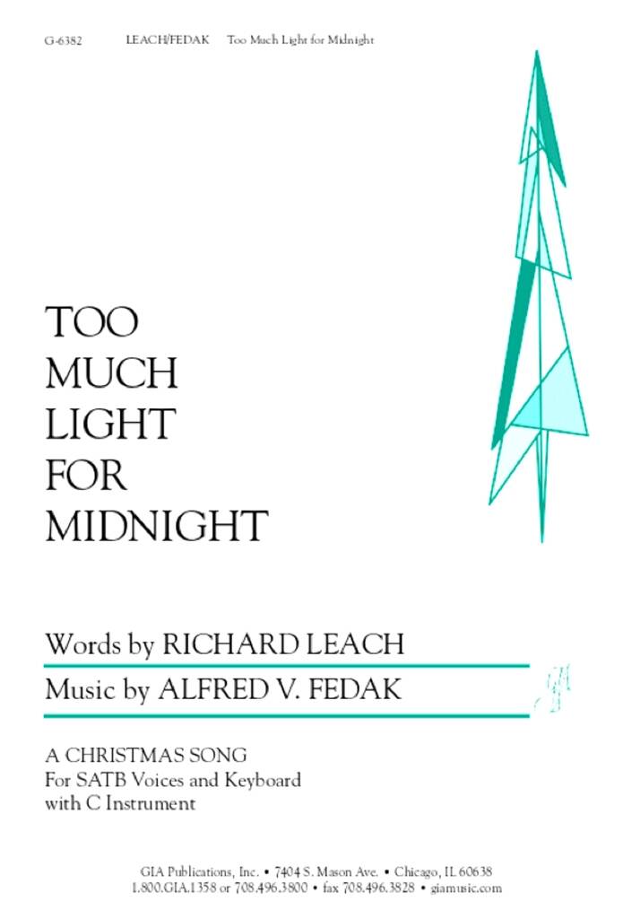 Too Much Light for Midnight : C instrument