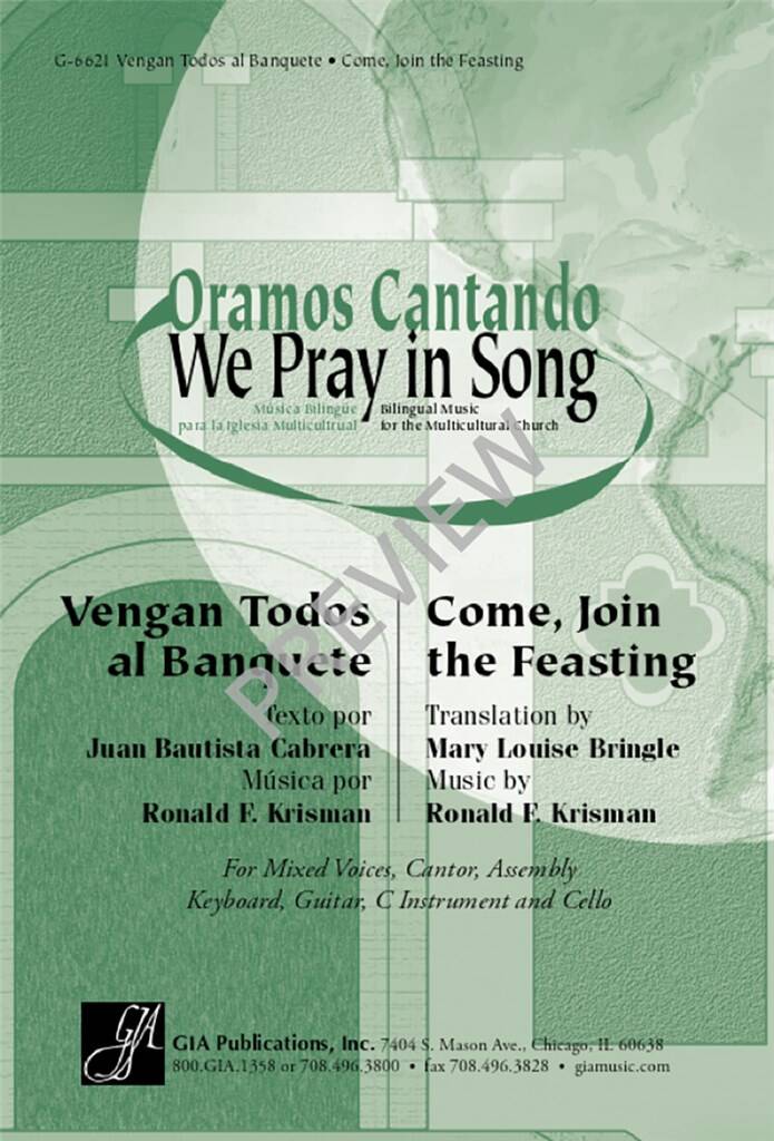 Vengan Todos/Come Join the Feasting : Guitar