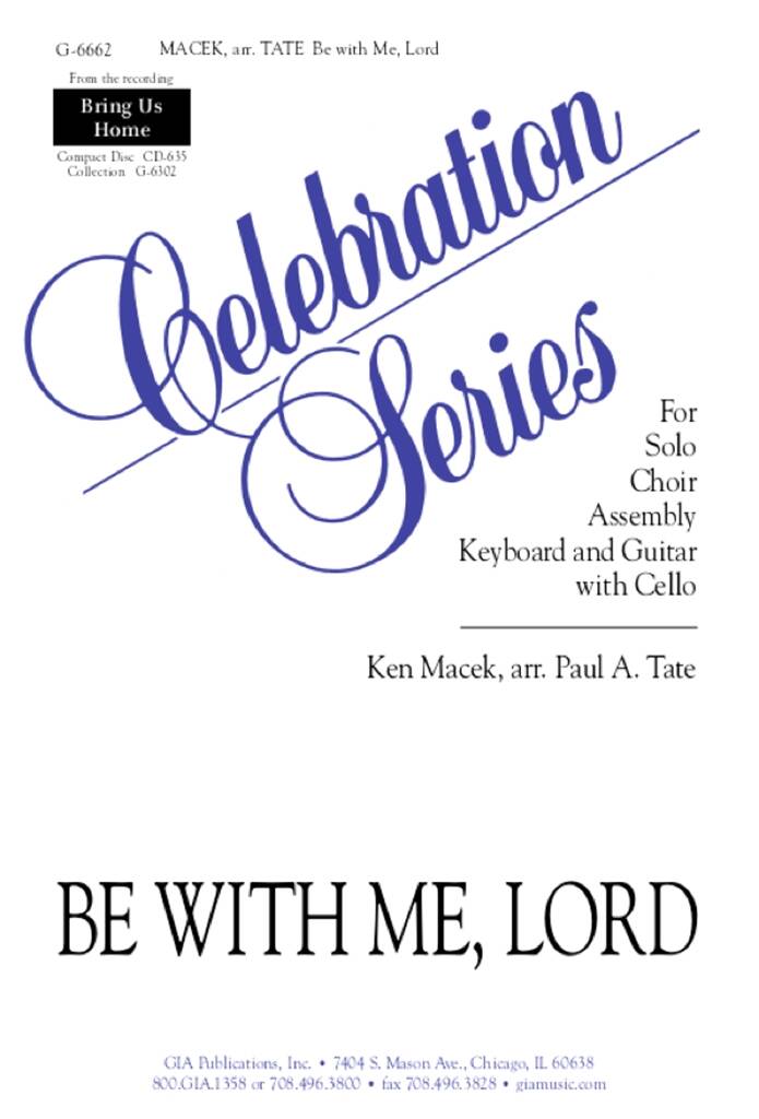 Be with Me, Lord - Guitar : Guitar