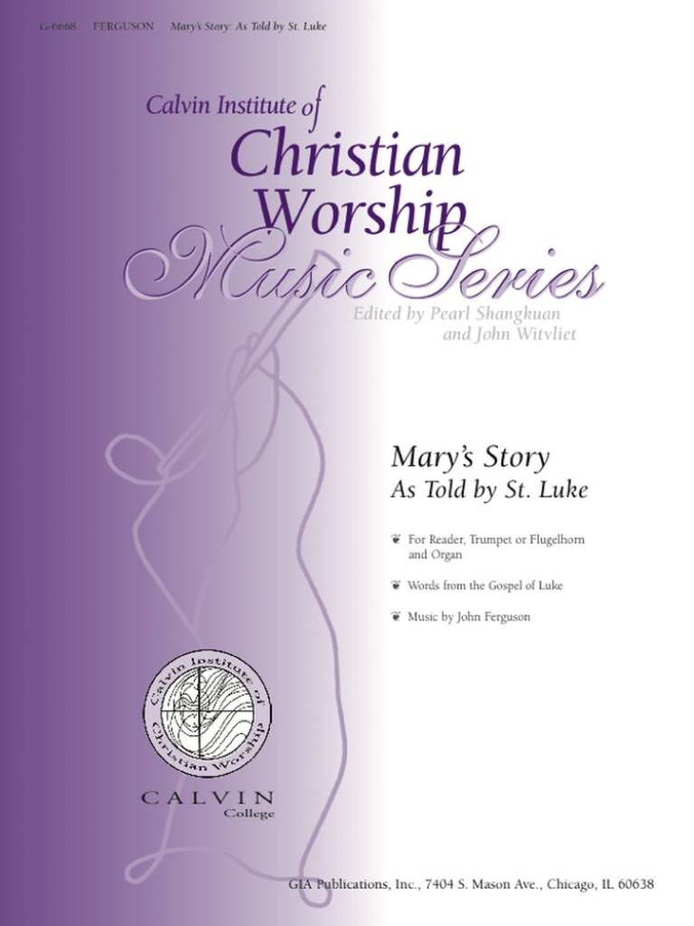Mary's Story - Instrument : Flugelhorn or Trumpet in Bb or C