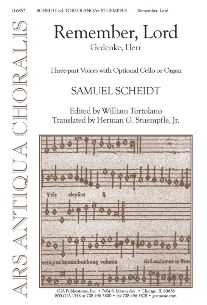 Remember, Lord : cello (or organ)