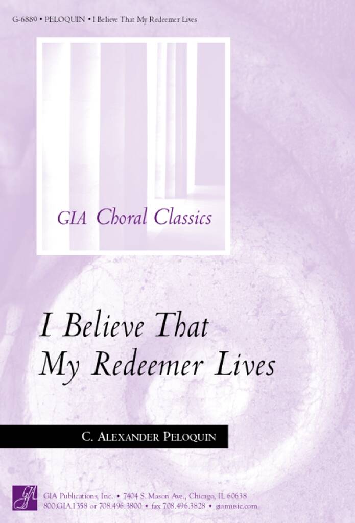 I Believe That My Redeemer Lives