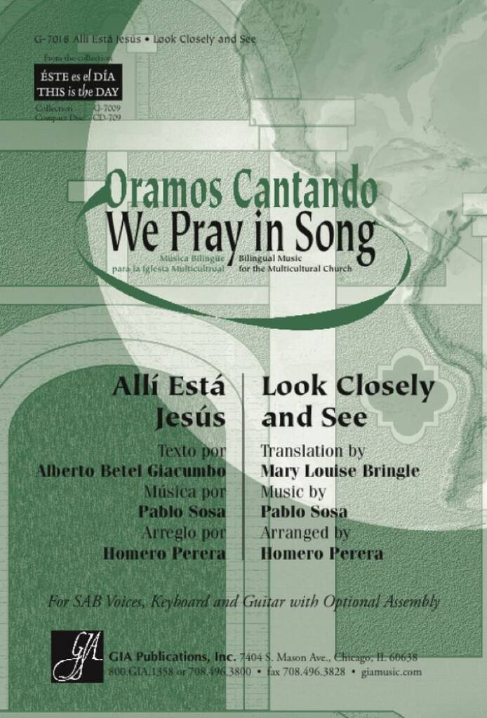 Allá está Jesús/ Look Closely and See
