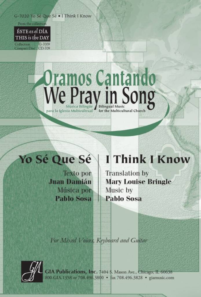 Yo Sé Que Sé / I Think I Know - Guitar : Guitar