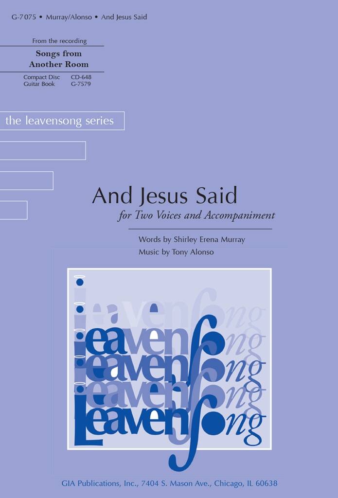 And Jesus Said