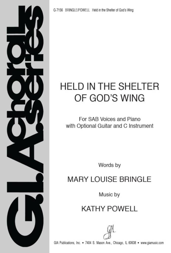 Held in the Shelter of God's Wing : C Instrument