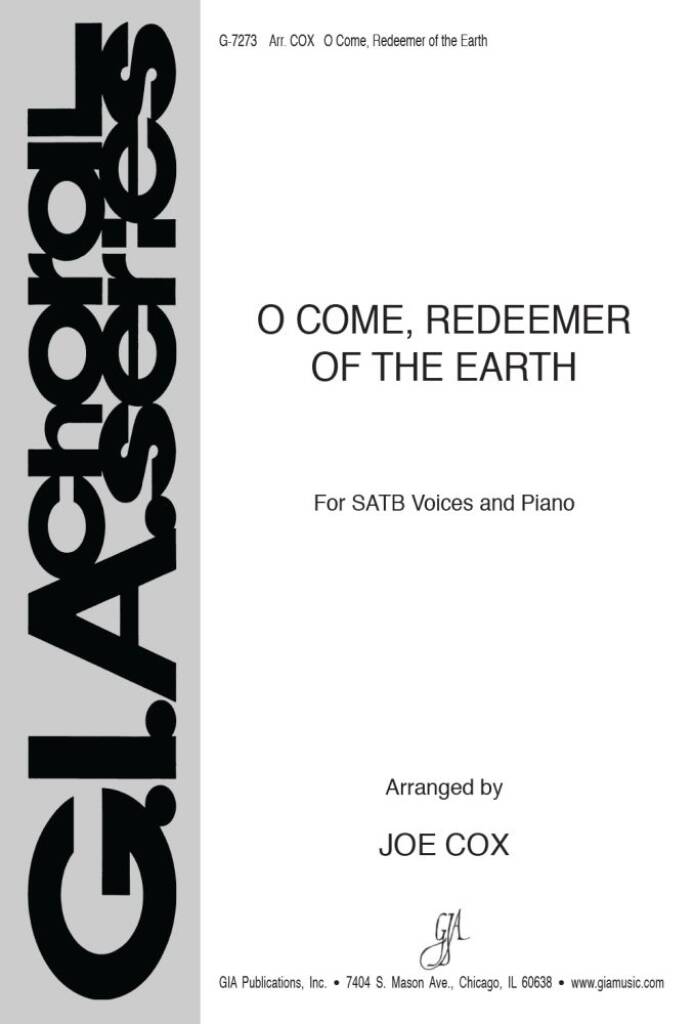 O Come, Redeemer of the Earth