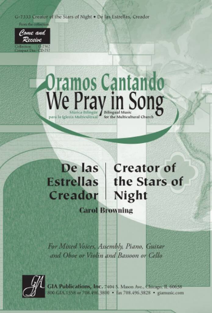 Creator of the Stars of Night : Guitar