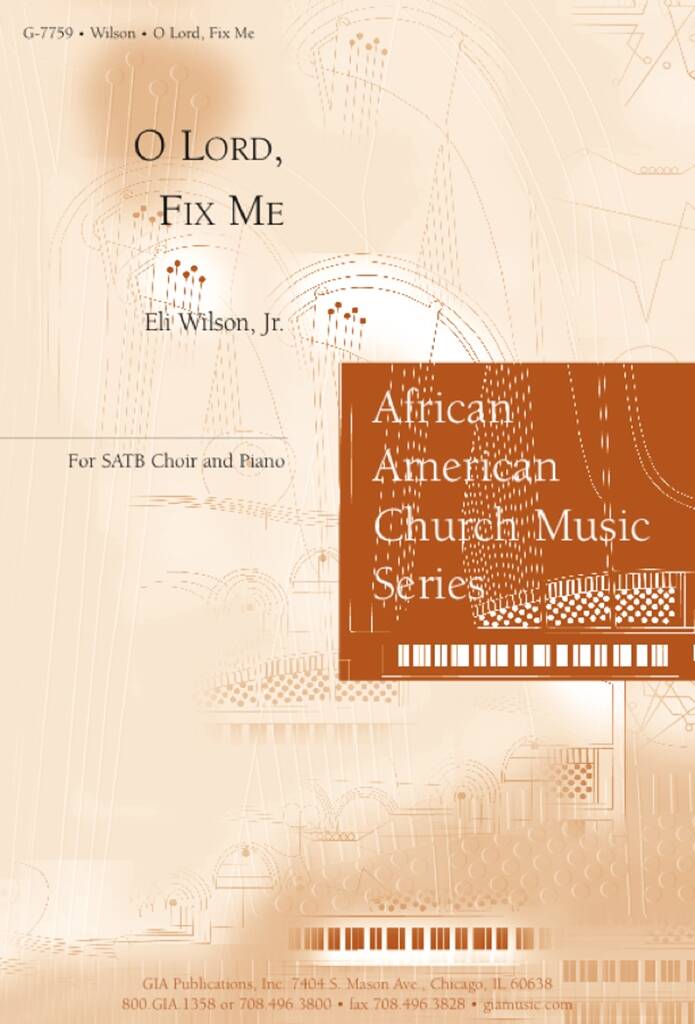O Lord, Fix Me