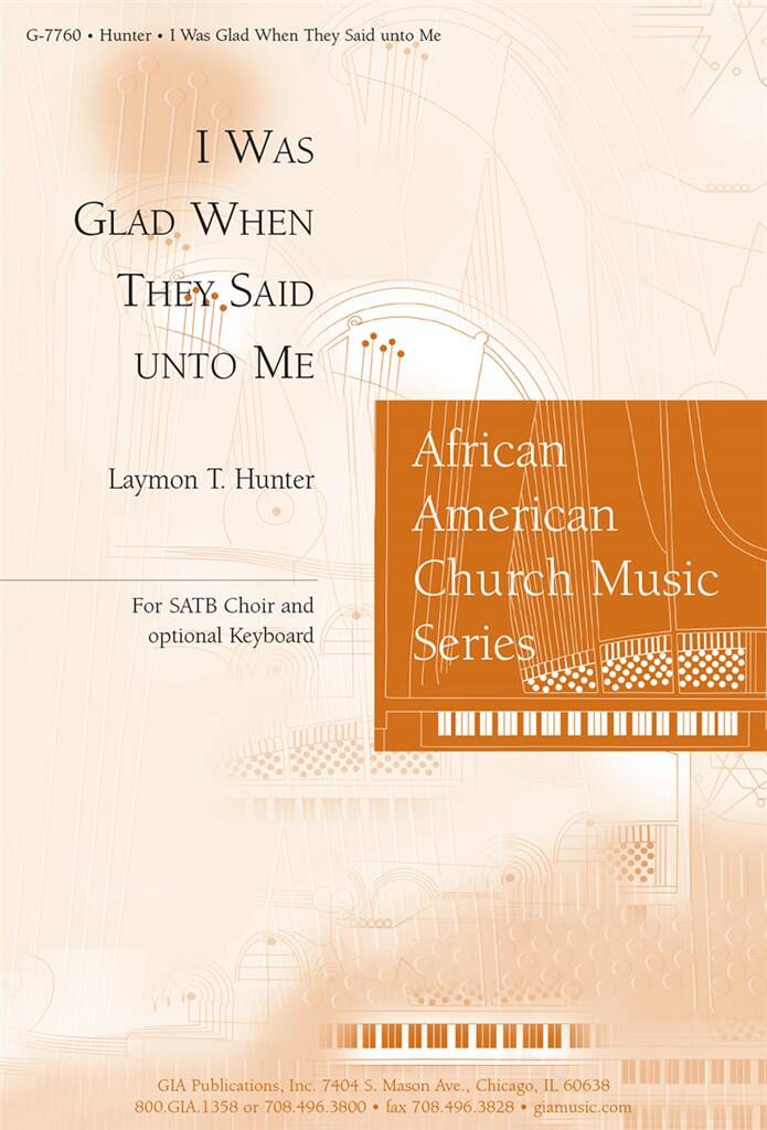 I Was Glad When They Said unto Me