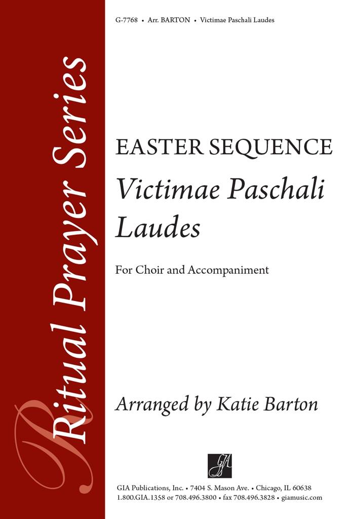 Victimae Paschali Laudes : Easter Sequence