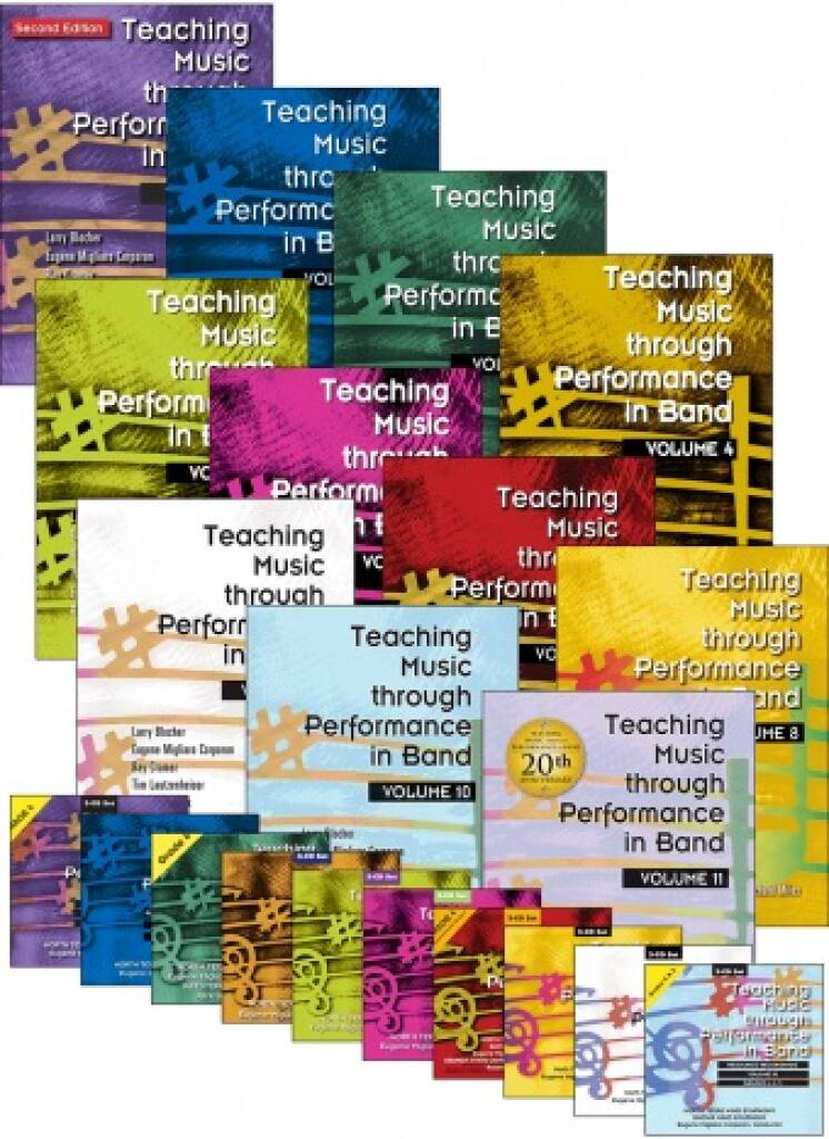 Teaching Music through Performance in Band: Bundle : Volumes 1-11 books and CDs