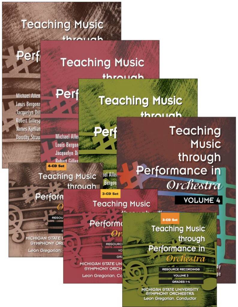 Teaching Music through perf. in Orchestra: Bundle : Volumes 1-3 books and CDs