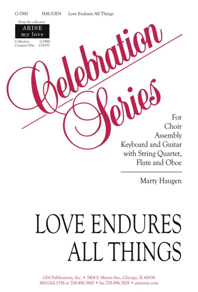 Love Endures All Things - Guitar : Guitar