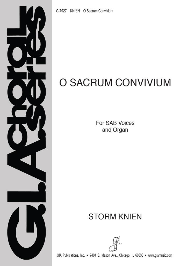 O Sacrum Convivium