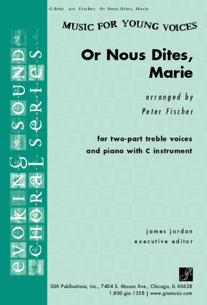 Or Nous Dites, Marie : C Instrument