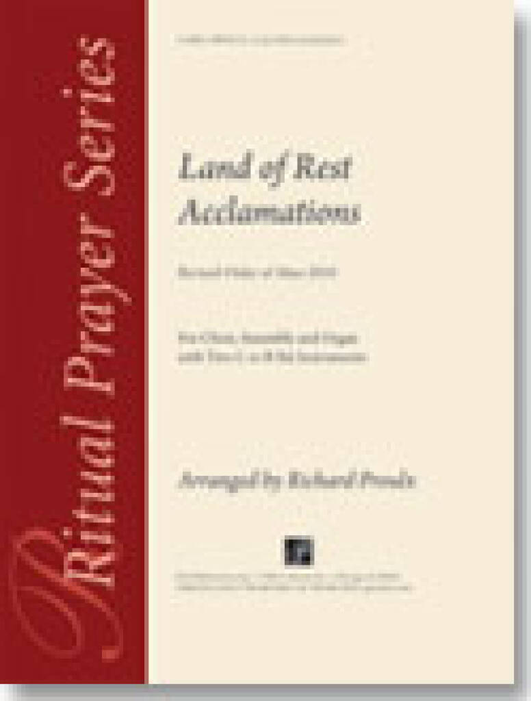 Land of Rest Acclamations : 2 C or B-flat instruments