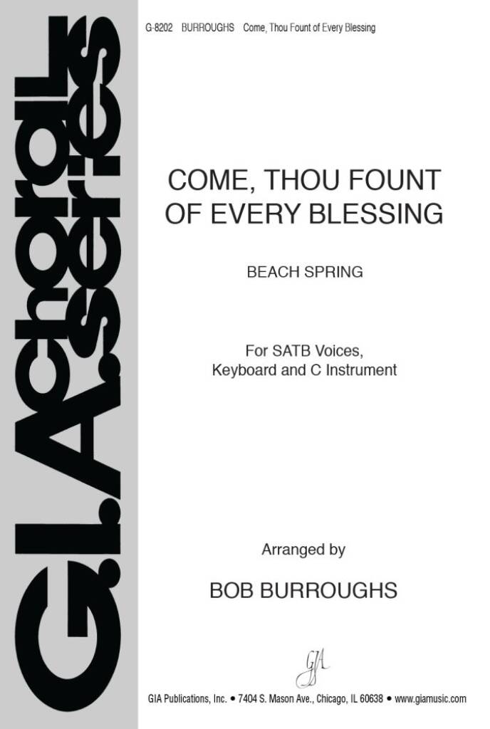 Come, Thou Fount of Every Blessing : C Instrument