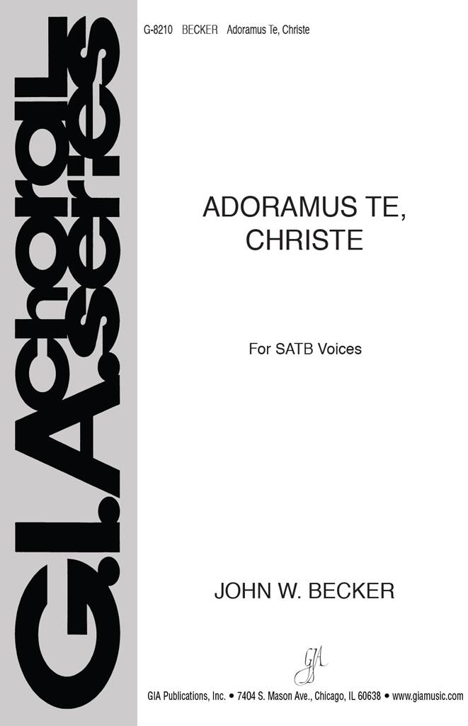 Adoramus Te, Christe