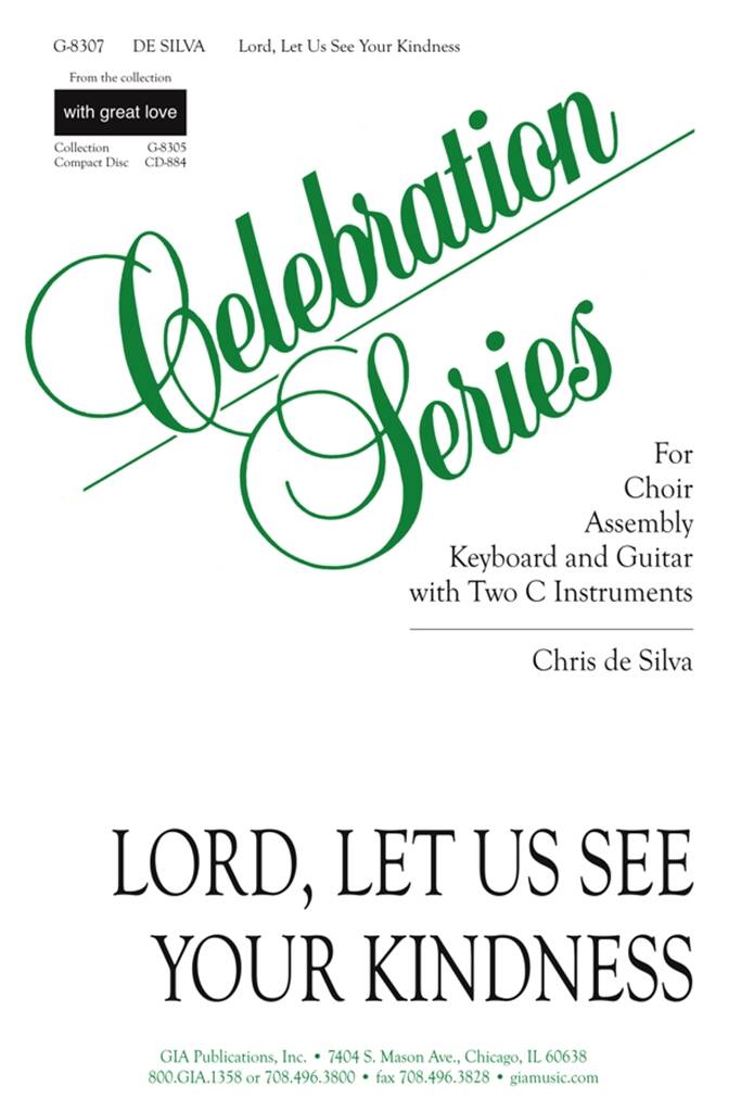 Lord, Let Us See Your Kindness - instrument part : C Instruments I and II