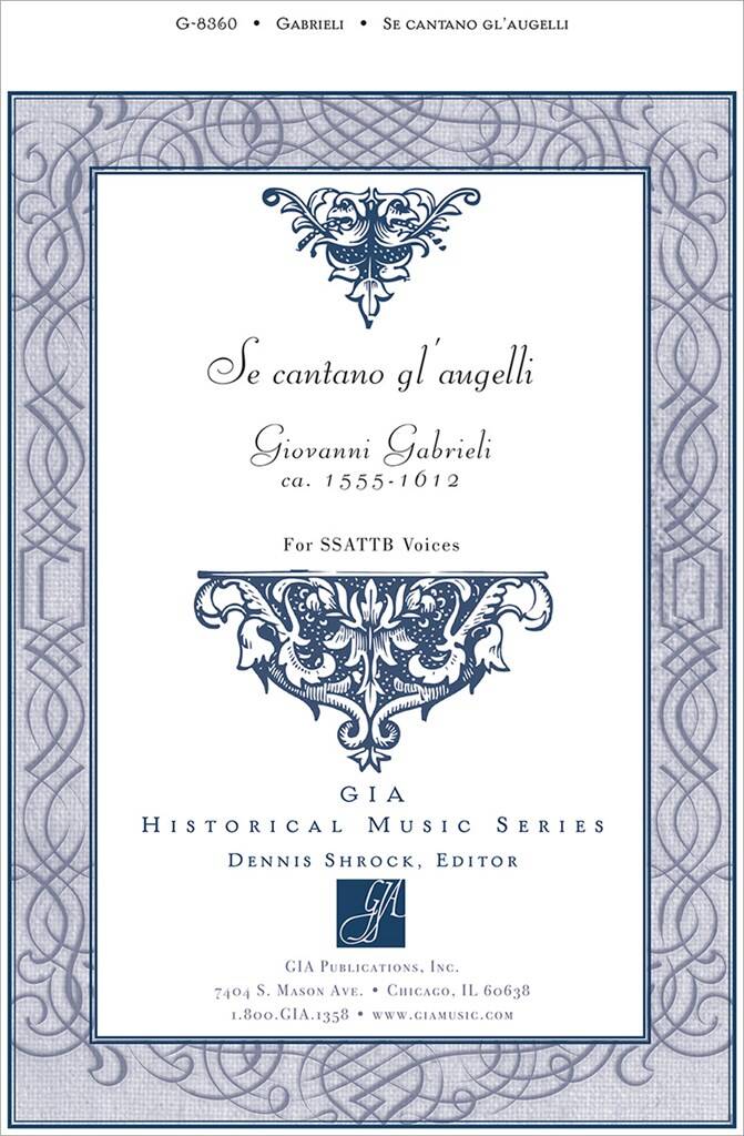 Se cantano gl'augelli