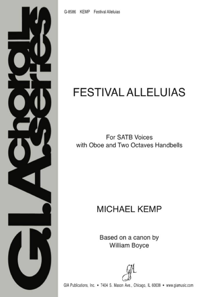 Festival Alleluias : Based on a canon by William Boyce