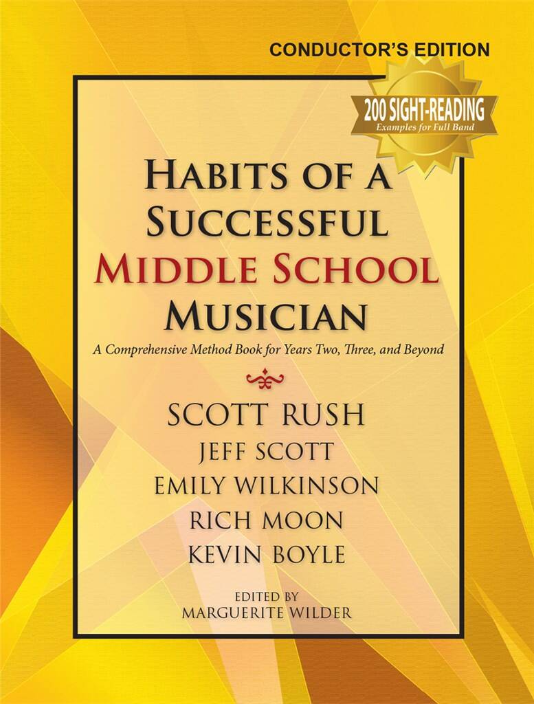 Habits of a Successful Middle School Musician : Conductor's Edition