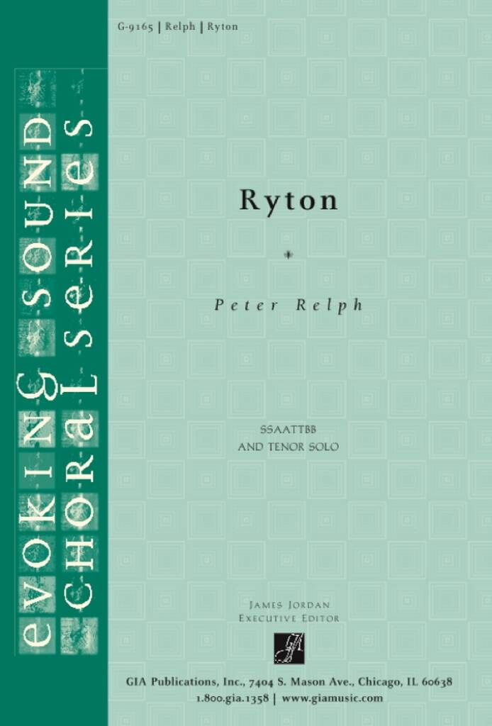 Ryton : SSAATTBB and Tenor Solo