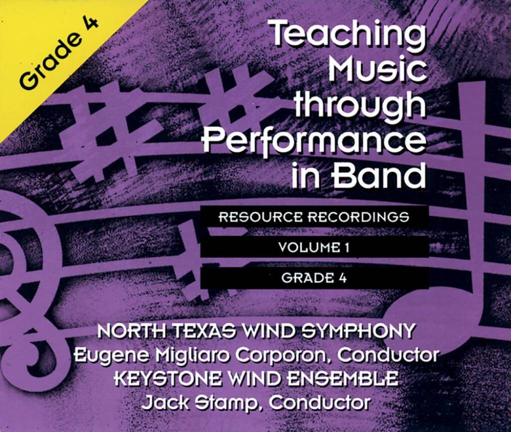 Teaching Music through Performance in Band, Vol. 1 : Resource Recordings, Grade 4 3-CD set