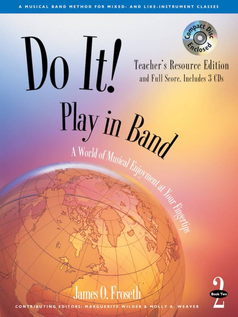 DO IT TEACHERS RES BK 2 : FULL SCORE & 3 CD'S