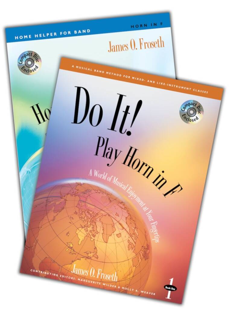 Do It! Horn in F package : Includes Do It! Play in Band Book 1 w/ CD and Do It! Home Helper