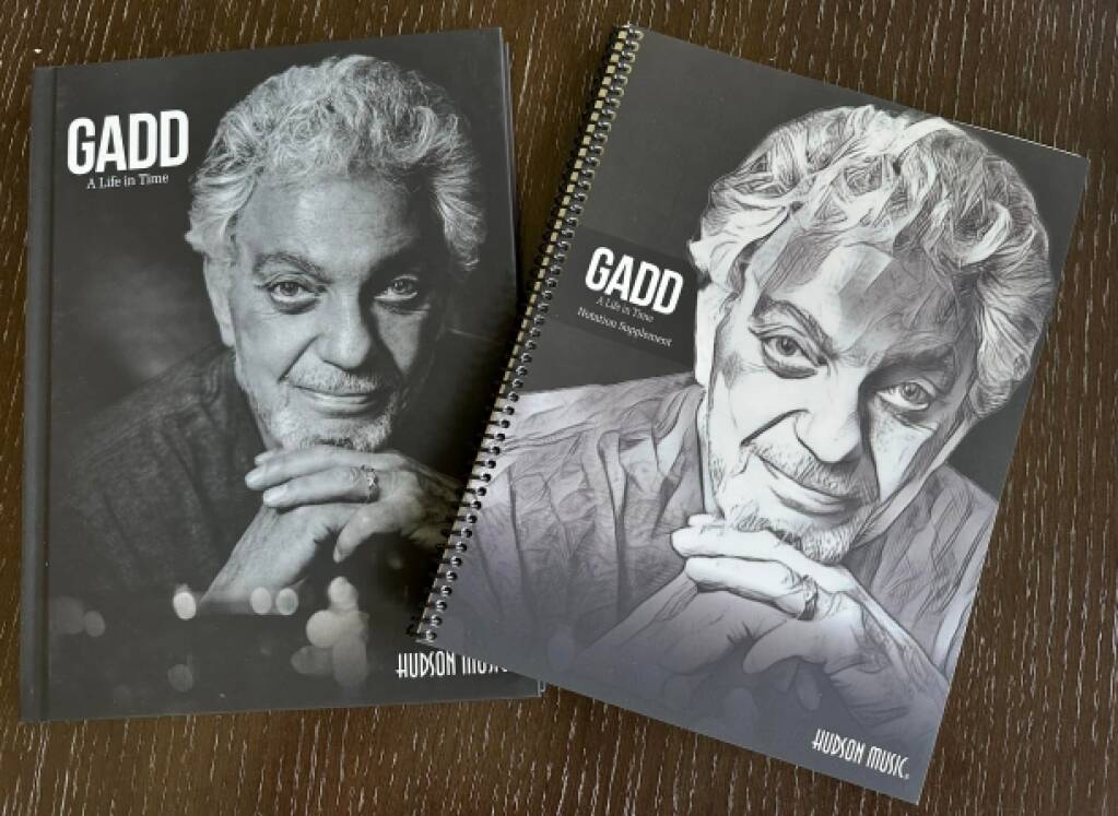 Steve Gadd A Life in Time : Limited Edition Pack: Autographed Hardcover Book, Songbook, and 8+ Hours of Instructional Video