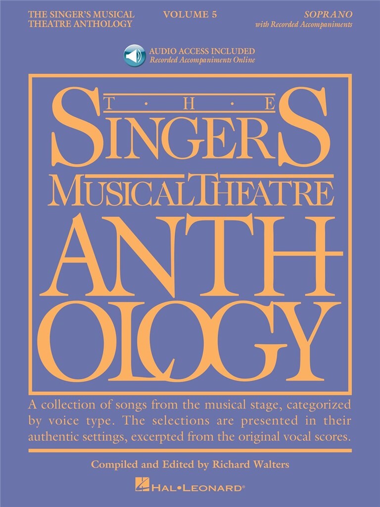 The Singer's Musical Theatre Anthology - Volume 5 : Soprano Book/Online Audio