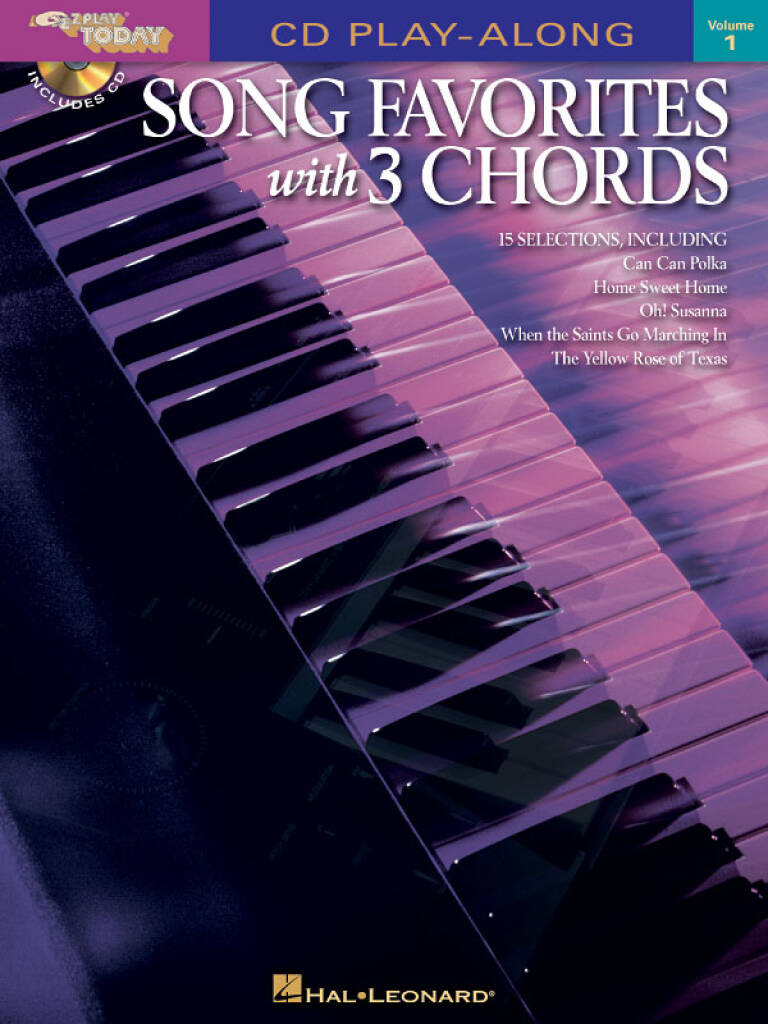 Song Favorites With 3 Chords : E-Z Play Today Volume 1