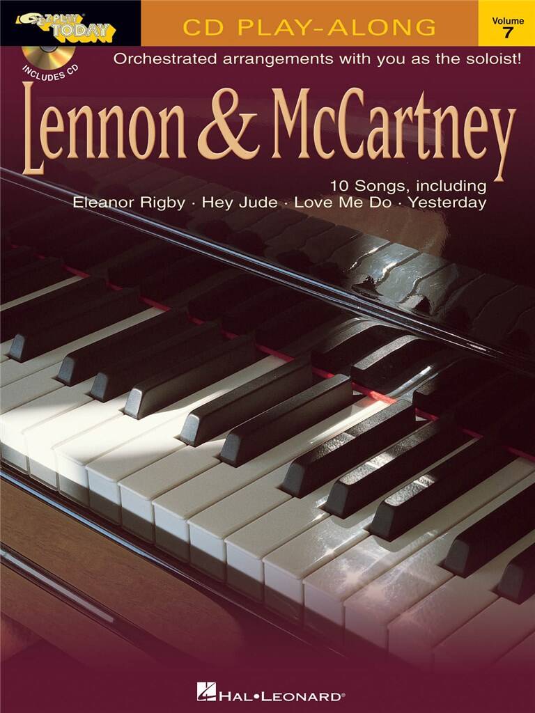 Lennon & McCartney : E-Z Play Today CD Play-Along Volume 7