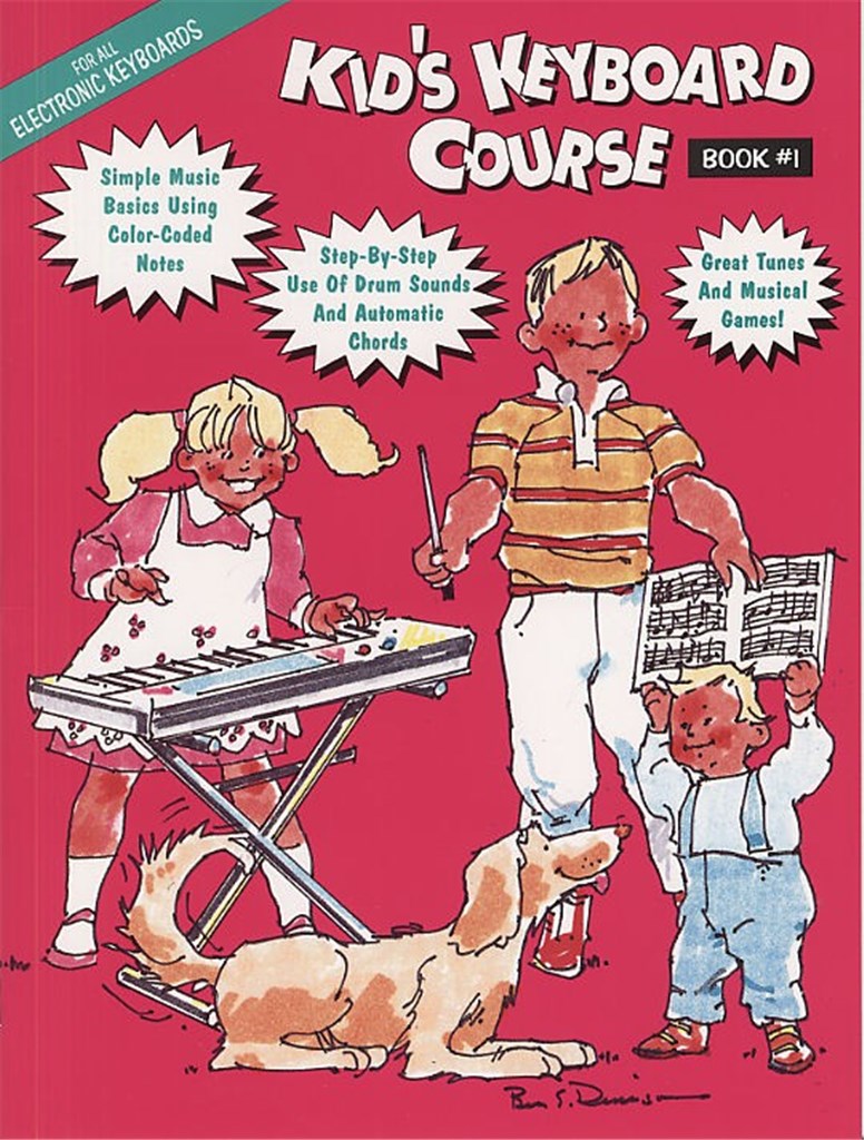 Kid's Keyboard Course - Book 1 : E-Z Play Today Volume