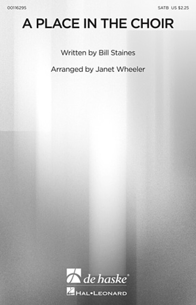 A Place in the Choir : SATB with piano