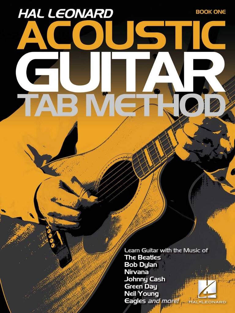 Hal Leonard Acoustic Guitar Tab Method Book 1 : Book Only