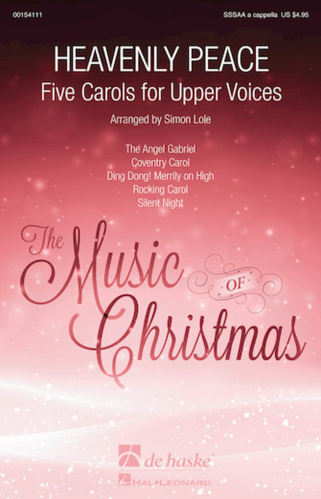 Heavenly Peace : Five Carols for Upper Voices