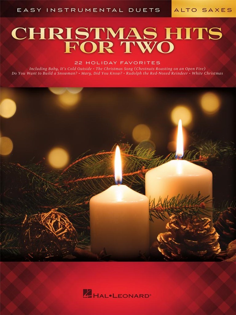 Christmas Hits for Two Alto Saxes : Easy Instrumental Duets