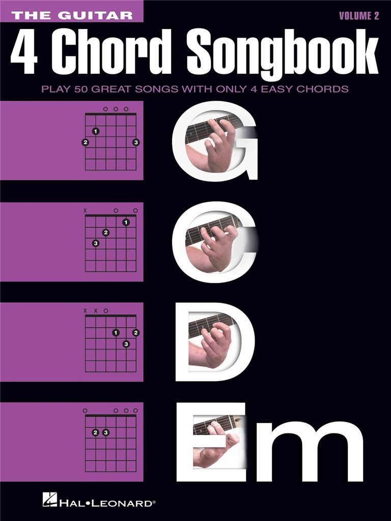 The Guitar 4-Chord Songbook - Volume 2 : (G-C-D-Em)