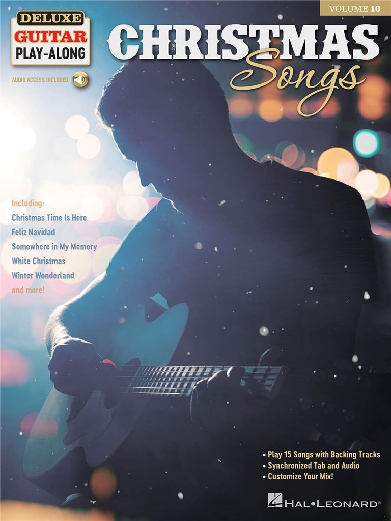 Christmas Songs : Deluxe Guitar Play-Along Volume 10