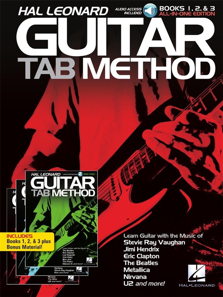 Hal Leonard Guitar Tab Method: Books 1, 2 & 3 : All-in-One Edition!